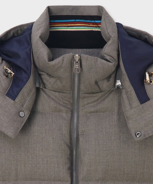 【専用】ポールスミス　ダウンコート（グレー） Paul Smith ダウンコート