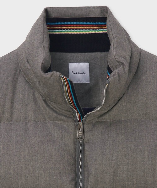 Paul Smith（ポールスミス）の「ウールフランネル ダウンジャケット / 253131 649Z（ダウンジャケット/コート・メンズ・ブラウン/ダークブルー・LARGE/X-LARGE/SMALL/MEDIUM）」の10枚目の写真