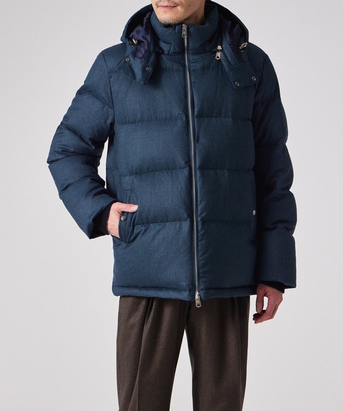 Paul Smith ツィード　ダウンジャケット ショート　42 Paul Smith ツィード ダウンジャケット ショート 42 Paul Smith