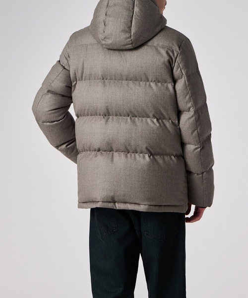 ウールフランネル ダウンジャケット / 253131 649Z（ダウンジャケット