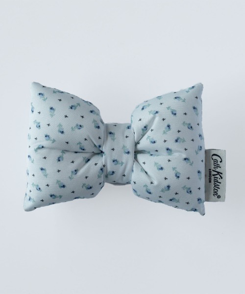 Cath Kidston（キャスキッドソン）の「パフィーリボンフォングリップ Rose Miniature（スマホグッズ・レディース・サックスブルー・FREE）」の3枚目の写真