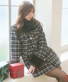 プードルファーライダースジャケット（ライダースジャケット）｜Darich