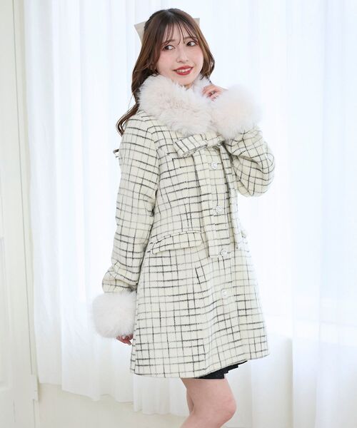 極美品　大人可愛いレジャンス　コート セール】マルチwayリボンミディコート（その他アウター）｜MAJESTIC