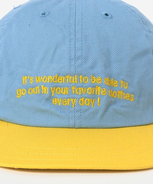 BEAMS BOY（ビームスボーイ）の「【別注】DECHO / LOGO CAP（ハット・レディース・レッド/ブルー系その他3・ONE SIZE）」の11枚目の写真