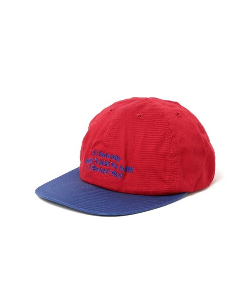 BEAMS BOY（ビームスボーイ）の「【別注】DECHO / LOGO CAP（ハット・レディース・レッド/ブルー系その他3・ONE SIZE）」の5枚目の写真