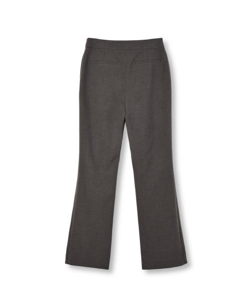 BROWNYARD(ブラウンヤード)の「W ローライズスリットパンツ、ブラウン(その他パンツ・レディース・その他・1/2)」の2枚目の写真