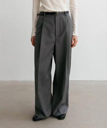 BLANKROOM HER（ブランクルームウーマン）の「マイルドウールパンツ_GRAY（スラックス）」
