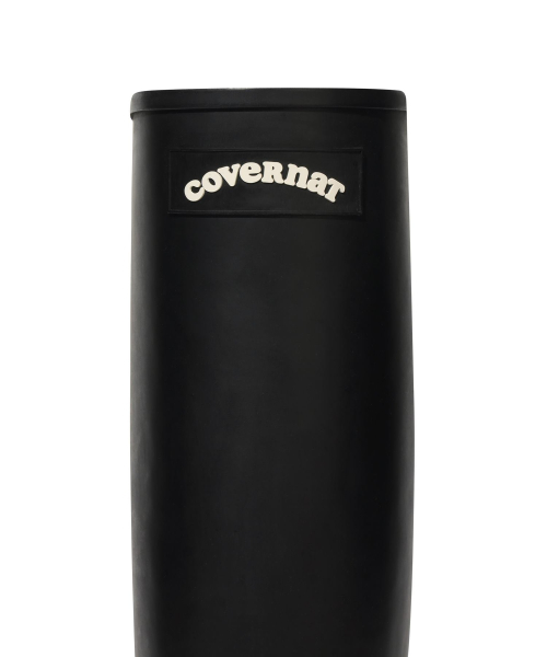 COVERNAT WOMAN（カバーナットウーマン）の「クローバーハートバックレースアップレインブーツロングBlack（レインシューズ・レディース・その他・25cm/23cm/24cm）」の4枚目の写真