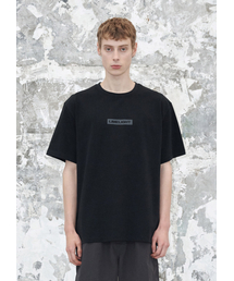 アパレルボックスロゴTシャツ(ブラック/グレー)