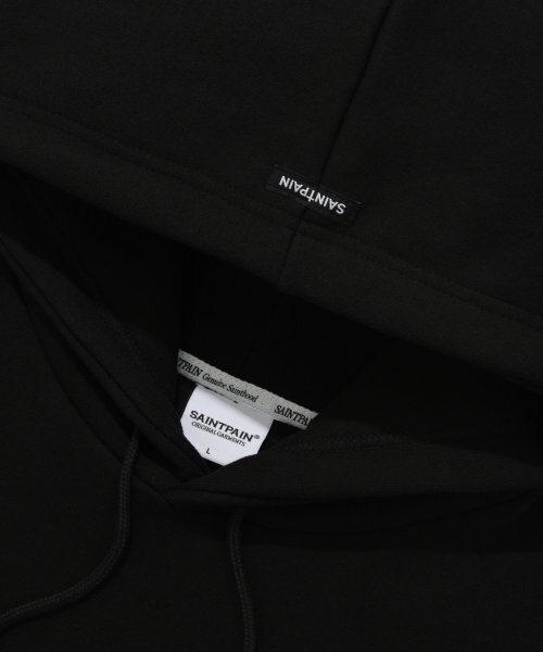 SAINTPAIN(セイントペイン)の「SPセイントクラブバスティフード-ブラック(パーカー・レディース・その他・MEDIUM/SMALL/LARGE)」の3枚目の写真