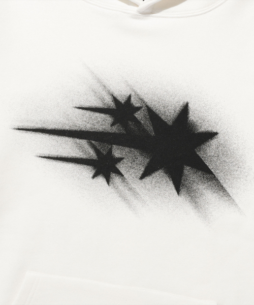 NICE GHOST CLUB(ナイスゴーストクラブ)の「MOVING SYMBOL HOODIE_WHITE(NG2EFUM416A)(パーカー・レディース・ホワイト・MEDIUM/LARGE/SMALL)」の4枚目の写真