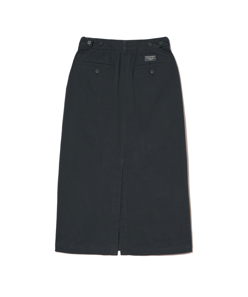 YALE(イェール)の「ウィメンズプレミアムヴィンテージチノロングスカート_ネイビー(スカート・レディース・その他・SMALL/MEDIUM)」の9枚目の写真