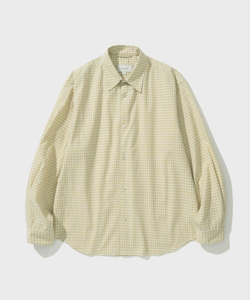 SHIRTER(シャーター)の「ARCHE SHIRT (CHECK YELLOW)(シャツ/ブラウス・メンズ・その他・SMALL/MEDIUM/LARGE)」の1枚目の写真