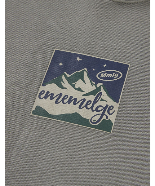 MMLG（エムエムエルジー）の「[Mmlg] DYED DAMAGE EM MOUNTAIN HOODIE (CHARCOAL)（パーカー・レディース・その他・MEDIUM/LARGE/SMALL/X-LARGE）」の4枚目の写真