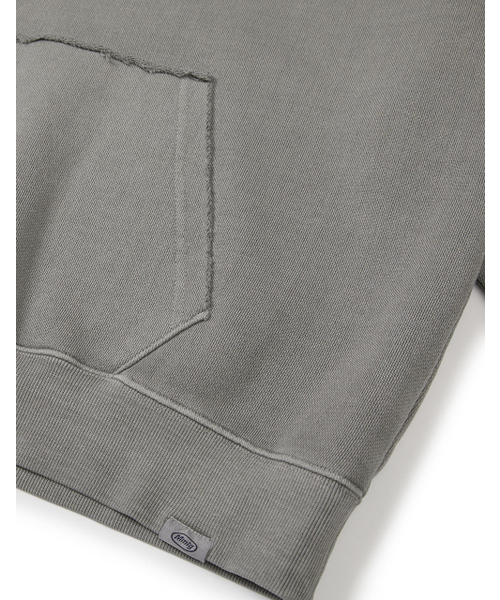 MMLG（エムエムエルジー）の「[Mmlg] DYED DAMAGE EM MOUNTAIN HOODIE (CHARCOAL)（パーカー・レディース・その他・MEDIUM/LARGE/SMALL/X-LARGE）」の5枚目の写真