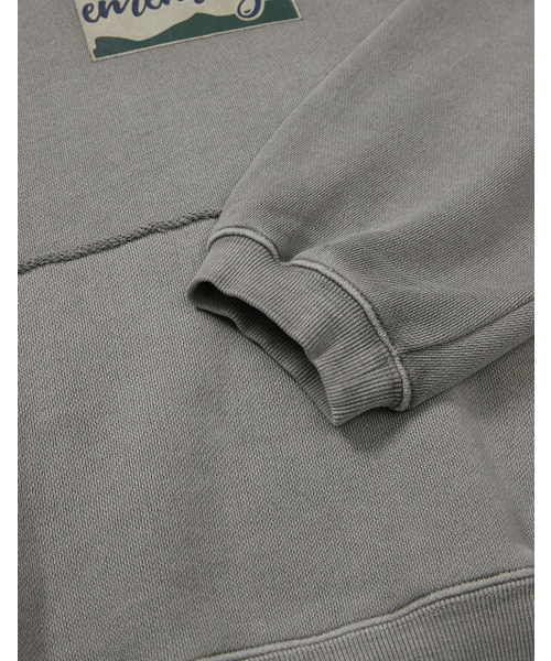MMLG（エムエムエルジー）の「[Mmlg] DYED DAMAGE EM MOUNTAIN HOODIE (CHARCOAL)（パーカー・レディース・その他・MEDIUM/LARGE/SMALL/X-LARGE）」の6枚目の写真