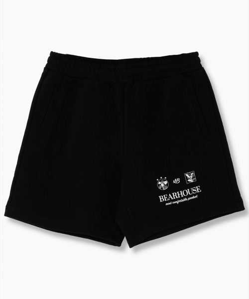 BEARHOUSE(ベアハウス)の「W コートニ(Cotny) スウェットショーツ_BK(その他パンツ・レディース・その他・SMALL/MEDIUM)」の1枚目の写真