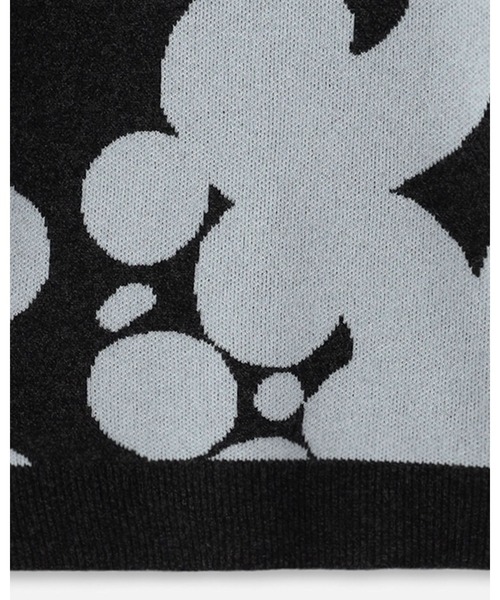 marimekko(マリメッコ)の「Aukio Unikko / knit pullover(ニット/セーター・レディース・グレイッシュブルー・MEDIUM/X-SMALL/SMALL/LARGE)」の9枚目の写真