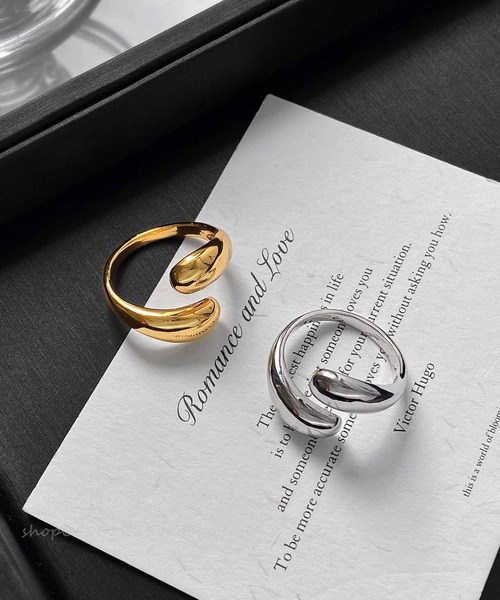 ALWAYS GOOD TIME（オルウェイズグッドタイム）の「デザインオープンリング（リング・レディース・ゴールド/シルバー・FREE）」の3枚目の写真