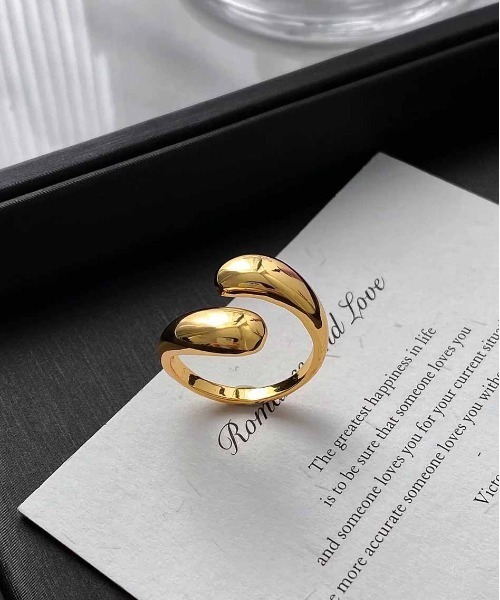 ALWAYS GOOD TIME（オルウェイズグッドタイム）の「デザインオープンリング（リング・レディース・ゴールド/シルバー・FREE）」の8枚目の写真