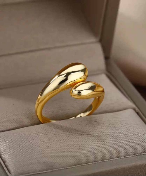 ALWAYS GOOD TIME（オルウェイズグッドタイム）の「デザインオープンリング（リング・レディース・ゴールド/シルバー・FREE）」の9枚目の写真