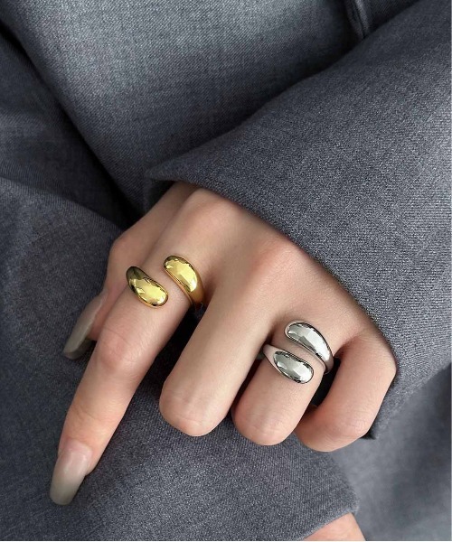 ALWAYS GOOD TIME（オルウェイズグッドタイム）の「デザインオープンリング（リング・レディース・ゴールド/シルバー・FREE）」の14枚目の写真