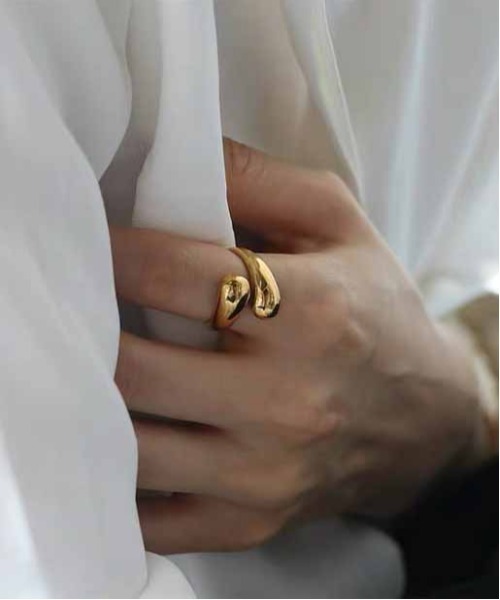 ALWAYS GOOD TIME（オルウェイズグッドタイム）の「デザインオープンリング（リング・レディース・ゴールド/シルバー・FREE）」の19枚目の写真