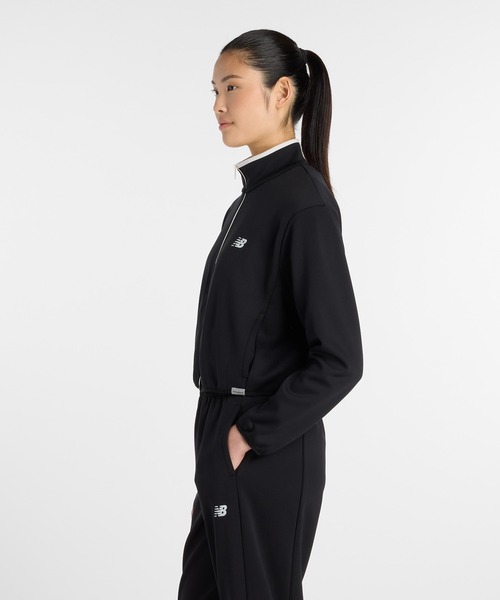 NEW BALANCE（ニューバランス）の「ニットトラックジャケット（ジャージ・レディース・ベージュ/セージグリーン/ブラック・SMALL/MEDIUM/LARGE/X-LARGE）」の11枚目の写真