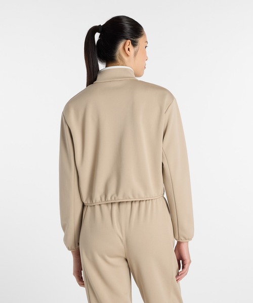 NEW BALANCE（ニューバランス）の「ニットトラックジャケット（ジャージ・レディース・ベージュ/セージグリーン/ブラック・SMALL/MEDIUM/LARGE/X-LARGE）」の16枚目の写真