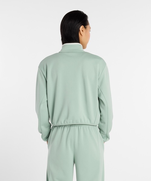 NEW BALANCE（ニューバランス）の「ニットトラックジャケット（ジャージ・レディース・ベージュ/セージグリーン/ブラック・SMALL/MEDIUM/LARGE/X-LARGE）」の6枚目の写真