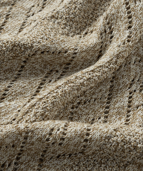 NONBLANK(ノンブランク)の「クロシェベスト_BEIGE(ベスト・メンズ・ベージュ・MEDIUM/LARGE/X-LARGE)」の6枚目の写真