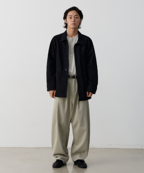 NOUN(ノウン)の「faded chore jacket (black)(その他アウター・メンズ・その他・1/2)」の9枚目の写真