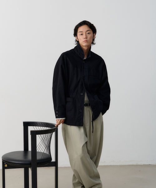 NOUN(ノウン)の「faded chore jacket (black)(その他アウター・メンズ・その他・1/2)」の10枚目の写真