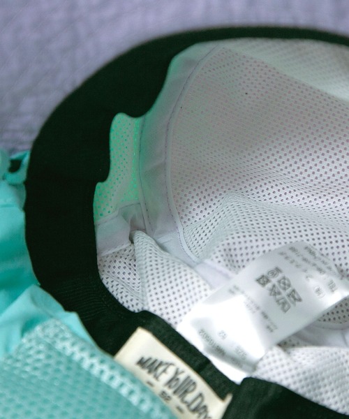 MAKE YOUR DAY（メイクユアデイ）の「ナイロンサンシールドハット（ハット・キッズ・ラベンダー/ネイビー/マルチ・50/54/56/52）」の15枚目の写真