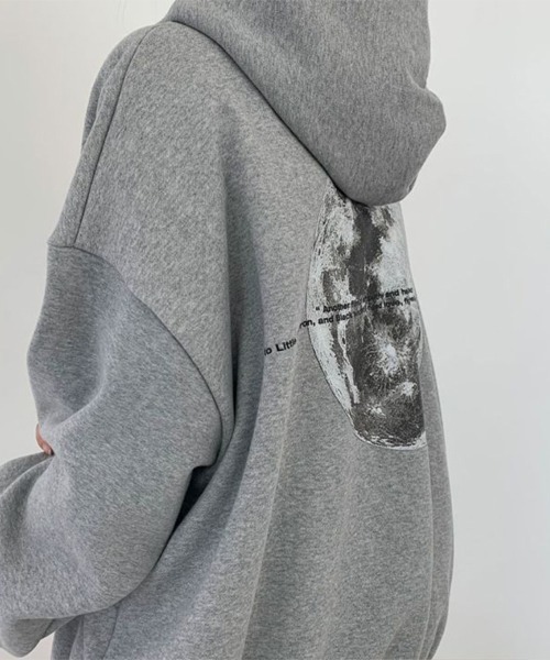 ReRe(リリ)の「グラフィックプルオーバーパーカー(パーカー・レディース・ブラック/ライトグレー/ダークグレー・MEDIUM/LARGE)」の19枚目の写真