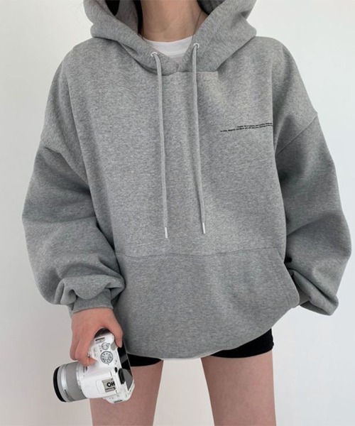 ReRe(リリ)の「グラフィックプルオーバーパーカー(パーカー・レディース・ブラック/ライトグレー/ダークグレー・MEDIUM/LARGE)」の17枚目の写真