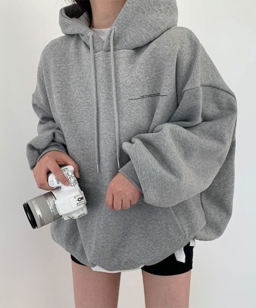 ReRe(リリ)の「グラフィックプルオーバーパーカー(パーカー・レディース・ブラック/ライトグレー/ダークグレー・MEDIUM/LARGE)」の16枚目の写真