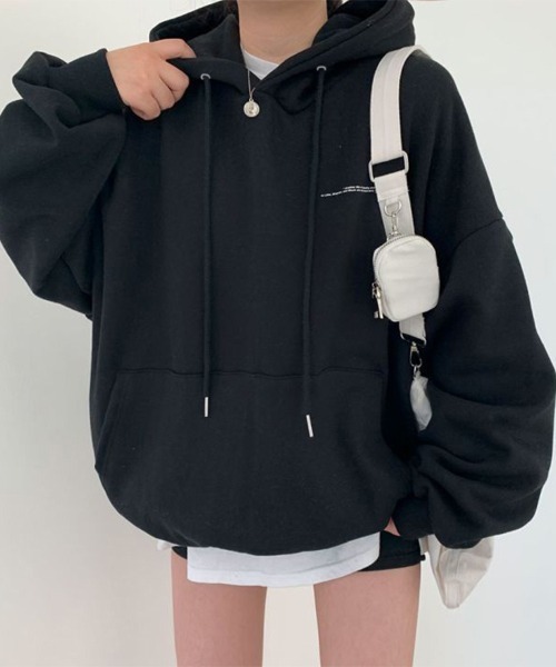 ReRe(リリ)の「グラフィックプルオーバーパーカー(パーカー・レディース・ブラック/ライトグレー/ダークグレー・MEDIUM/LARGE)」の9枚目の写真