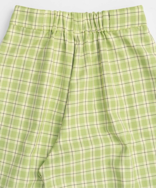 MAISON SPECIAL(メゾンスペシャル)の「Check Wide Pants/チェックワイドパンツ(その他パンツ・レディース・グリーン/ピンク・38/36)」の19枚目の写真