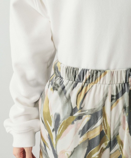 GLOBAL WORK（グローバルワーク）の「ベロアプリントイージーパンツ/634503（その他パンツ・レディース・ブラック/グレイッシュベージュ/ブラウン・MEDIUM/LARGE）」の19枚目の写真