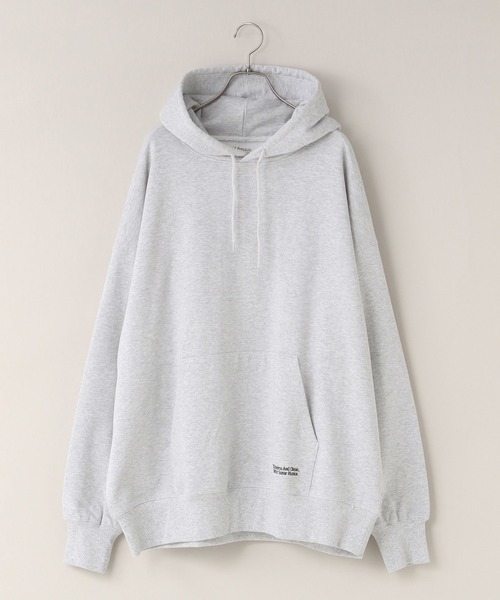 LOWRYS FARM(ローリーズファーム)の「【LFM(U)】PULLOVERHOODIE/P 629976(スウェット・メンズ・グレー/サックスブルー/ピンク/ネイビー・SMALL/MEDIUM/LARGE)」の2枚目の写真
