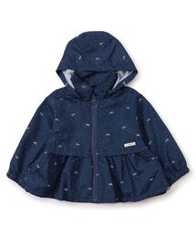 Seraph（セラフ）の「【撥水加工】ペプラムウィンドブレーカー（ナイロンジャケット）」