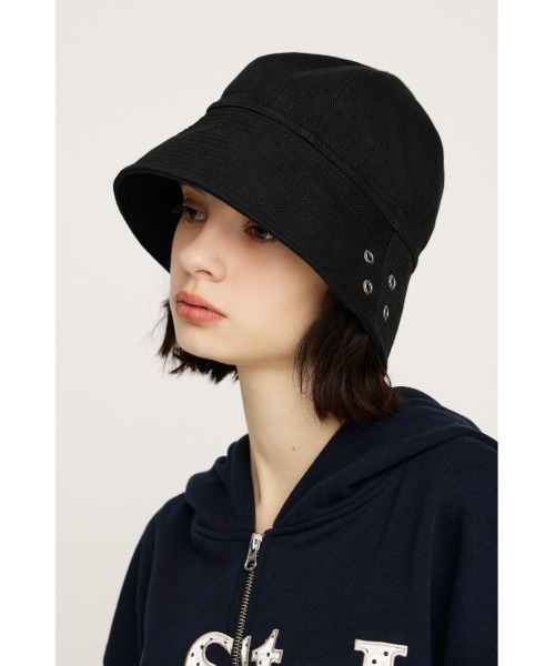 SLY(スライ)の「SAILOR HAT セイラーハット 冬服 春服(ハット・レディース・ブラック/ホワイト・FREE)」の16枚目の写真