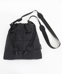 【ADAMPATEK/アダムパテック】braided polyester drawstring bag / 編み込みナイロン巾着バッグ