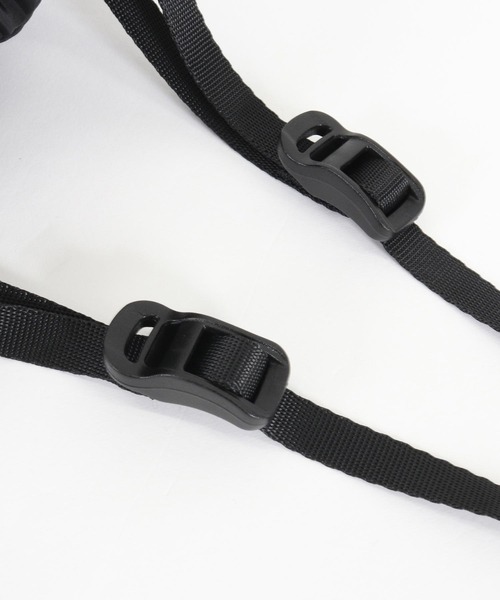 ADAM PATEK(アダムパテック)の「【ADAMPATEK/アダムパテック】braided polyester drawstring bag / 編み込みナイロン巾着バッグ(ショルダーバッグ・メンズ・グレー/ブラック・FREE)」の7枚目の写真