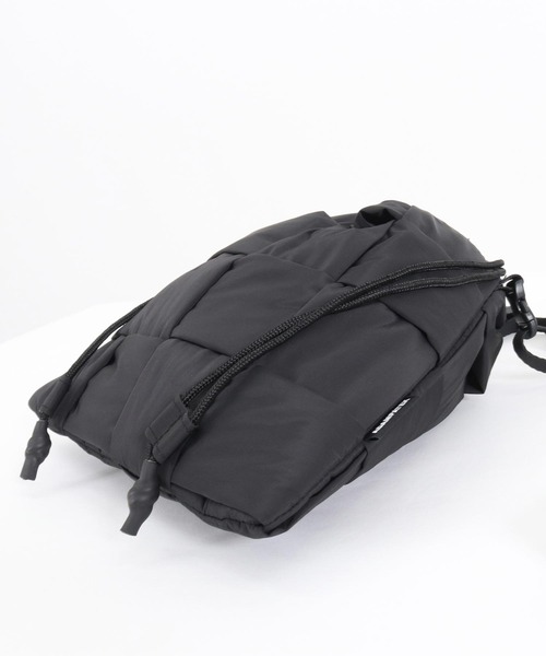 ADAM PATEK(アダムパテック)の「【ADAMPATEK/アダムパテック】braided polyester drawstring bag / 編み込みナイロン巾着バッグ(ショルダーバッグ・メンズ・グレー/ブラック・FREE)」の9枚目の写真