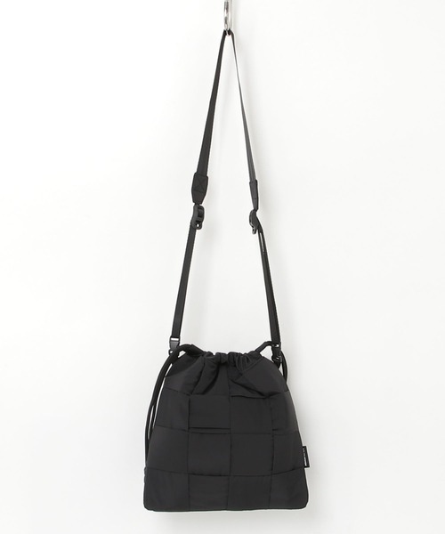 ADAM PATEK(アダムパテック)の「【ADAMPATEK/アダムパテック】braided polyester drawstring bag / 編み込みナイロン巾着バッグ(ショルダーバッグ・メンズ・グレー/ブラック・FREE)」の17枚目の写真