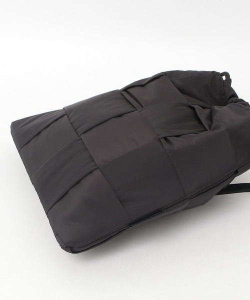 ADAM PATEK(アダムパテック)の「【ADAMPATEK/アダムパテック】braided polyester drawstring bag / 編み込みナイロン巾着バッグ(ショルダーバッグ・メンズ・グレー/ブラック・FREE)」の19枚目の写真