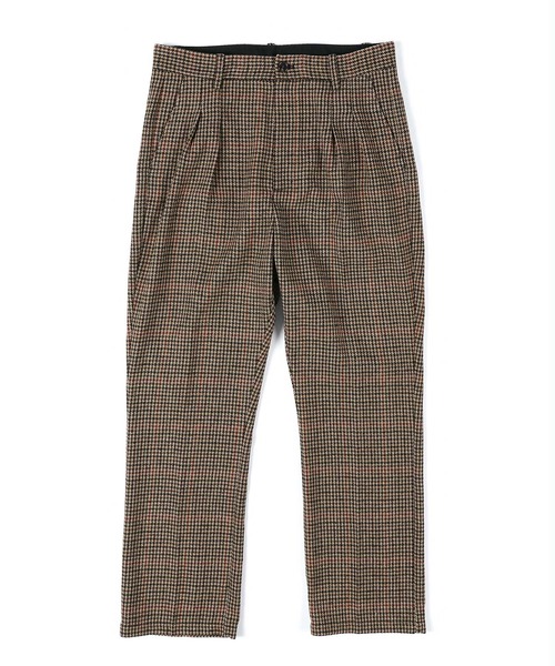 The DUFFER of ST.GEORGE（ザダファーオブセントジョージ）の「TECH TWEED SLACKS：テックツイード レギュラーフィット スラックス（スラックス・メンズ・チャコールグレー/ベージュ・MEDIUM/LARGE/X-LARGE）」の12枚目の写真