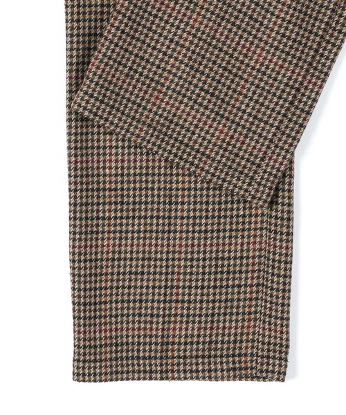 The DUFFER of ST.GEORGE（ザダファーオブセントジョージ）の「TECH TWEED SLACKS：テックツイード レギュラーフィット スラックス（スラックス・メンズ・チャコールグレー/ベージュ・MEDIUM/LARGE/X-LARGE）」の15枚目の写真